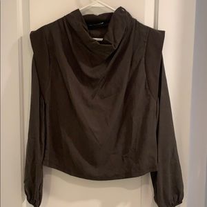 NWT Zara mock neck top